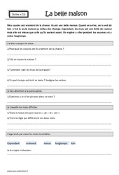 on et ont – Ponctuation – Dictée accompagnée n°16 : 3eme Primaire