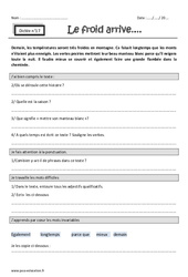 Ponctuation – Dictée accompagnée n°17 : 3eme Primaire
