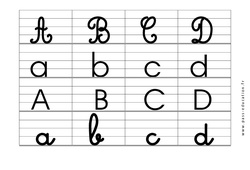 Alphabets – Affichages pour la classe : 1ere, 2eme, 3eme Maternelle, 1ere Primaire
