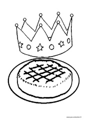 Coloriages – Fête des rois : 1ere, 2eme Maternelle – Cycle Fondamental
