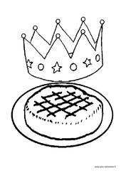 Coloriages – Fête des rois : 3eme Maternelle – Cycle Fondamental