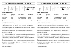 Son [s] – s - ss - c - ç - t - x - Ce1 - Phonologie – Etude des sons - PDF à imprimer