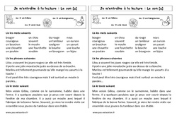 Son ou – Ce1 – Phonologie – Cycle 2 - Etude des sons - PDF à imprimer