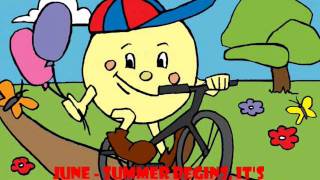 Les mois de l'année en chanson – Anglais – Ce2 – Cm1 – Cm2 - Cycle 3