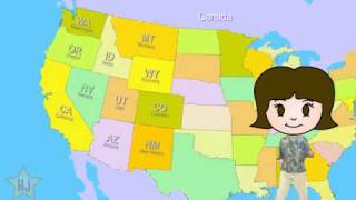 chanson des Etats américains  – Anglais – Ce2 – Cm1 – Cm2 - Cycle 2