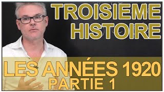 La République de l'entre-deux-guerres - 3ème - Vidéos pédagogiques - Cycle 4