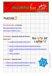 Noël - Dossier pédagogique - Ce1 - Ce2 - Cm1 - Cm2 - Cycle 2 et 3 - PDF à imprimer