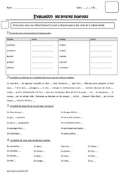 Lettres muettes - Cm2 - Evaluation - PDF à imprimer