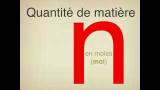 Détermination et prélèvement de la quantité de la matière - 2nde - Vidéos pédagogiques