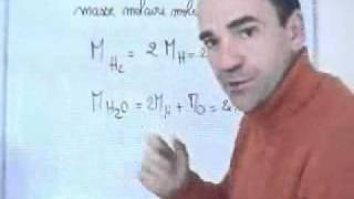 La masse molaire - 2de - Vidéos pédagogiques