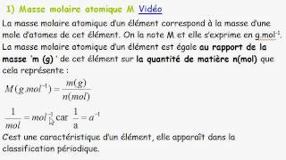Unité de mesure de quantités en chimie - 2de - Vidéos pédagogiques