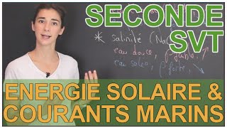 Énergie solaire - SVT - Seconde - Vidéos pédagogiques