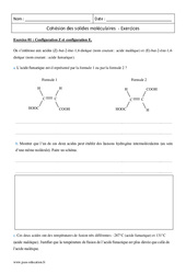 Cohésion des solides moléculaires - Première - Exercices corrigés