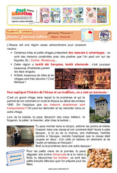 Escale n°1 - Grand Est - CE1 - CE2 - Un petit tour en France – Libre téléchargement - Épreuve écrite d'application CRPE 2024 - Cycle 2 - PDF à imprimer