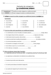 Conditionnel présent - Cm1 - Bilan - PDF à imprimer