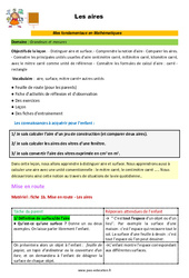 Les aires - CM1 - CM2 - 6ème - SEGPA - EREA - Décrochage scolaire - PDF à imprimer