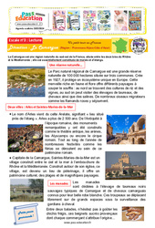 Escale n°3 - Provence-Alpes-Côte d’Azur - CM1 - CM2 - Un petit tour en France - PDF à imprimer