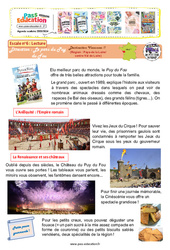Escale n°6 - Pays de la Loire / centre Val de Loire - CE1 - CE2 - Un petit tour en France - PDF à imprimer