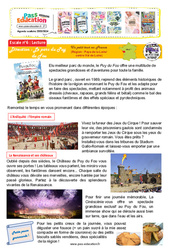 Escale n°6 - Pays de la Loire / Centre Val de Loire - CM1 - CM2 - Un petit tour en France - PDF à imprimer