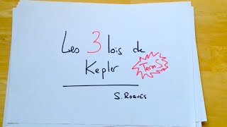 Lois de Kepler - Terminale - Vidéos pédagogiques