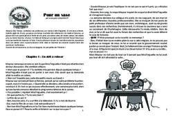 Pour un vase - Clovis - Famille Pass'Temps - Lecture 7 - PDF à imprimer