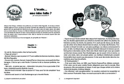 L’école... une idée folle ? - Jules Ferry - Famille Pass'Temps - Lecture 14 - PDF à imprimer