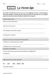 Son g ou ʒ - Verbes et ponctuation - Ce2 - Dictée accompagnée n°8 - PDF à imprimer