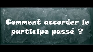Accorder le participe passé avec être et avoir - Cm1 - Classe inversée - Cycle 3