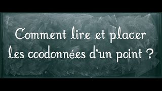 Coordonnées d’un point - Cm1 - Classe inversée - Cycle 3