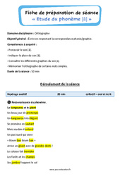 Le son [ã] – Ce1 – Ce2 – Phonologie – Fiche de préparation - PDF à imprimer