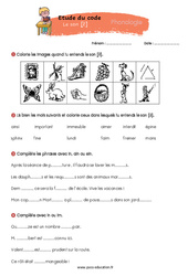 Son [ɛ̃] / [in] – Ce1 – Ce2 – Phonologie – Exercices  - PDF à imprimer