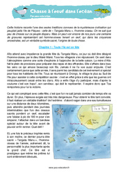 Chasse à l’œuf dans l’océan – Cm1 – Cm2 – Récit – Libre téléchargement - PDF gratuit à imprimer