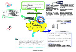 Natation (Progression CM2) - Carte mentale CRPE 2025 - PDF à imprimer