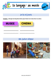 Au musée - MS - GS - Langage - Expression orale - EMC - PDF à imprimer