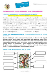 L'arbre aux singes – Ce2 – Atelier « Œil de lynx » en libre téléchargement - PDF à imprimer