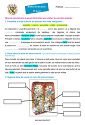 Le restaurant – Ce1 – Atelier « Œil de lynx » - PDF à imprimer