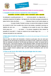 Le restaurant – Ce2 – Atelier « Œil de lynx » - PDF à imprimer
