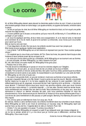 Le conte – Ce2 – Récit – Lecture - PDF à imprimer