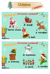 Stage Christmas - Leçon d'anglais CP - CE1 - My English Pass - PDF gratuit à imprimer