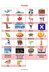 Canada (Summer) - Leçon d'anglais CE2 - CM1 - My English Pass - PDF gratuit à imprimer