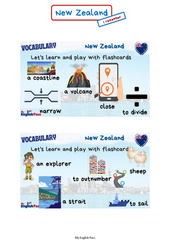 New Zealand (Summer) - Cours d'anglais 5ème et 4ème - My English Pass - PDF à imprimer