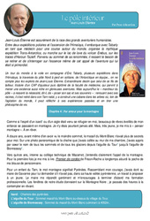 Le pôle intérieur (Jean-Louis Etienne) - 5ème - Littérature - PDF à imprimer