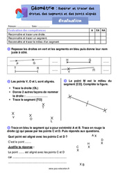 G om trie CE1 valuations Exercices Et Le on G om trie CE1