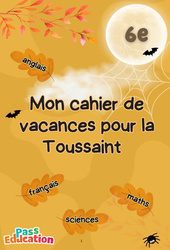 Toussaint - Cahier de vacances gratuit - 6ème - Épreuve écrite d'application CRPE 2024 - Cycle 4 - PDF à imprimer