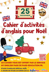 Anglais - Christmas - Cahier de vacances gratuit - 6ème - 5ème - PDF à imprimer