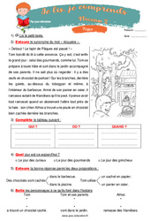 Pâques - CP - CE1 - Mes premiers pas en lecture - Niveau 2 - PDF à imprimer