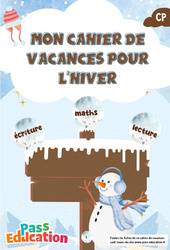 Hiver – Cahier de vacances – CP - PDF à imprimer