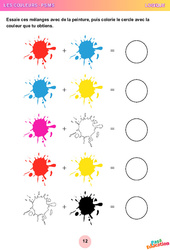 Mélanges de couleurs - Logique - PS - MS - Maternelle - PDF à imprimer