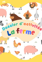 Les animaux de la ferme - PS - Dossier d'activités - Maternelle - PDF à imprimer