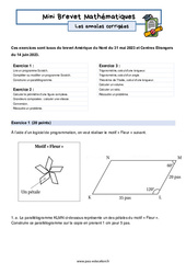 Mini Brevet de mathématiques 3ème - Les annales corrigées 1 - PDF à imprimer